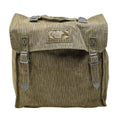 Originale tedesco militare tattico zaino secchi in metallo vintage rain gocce camo