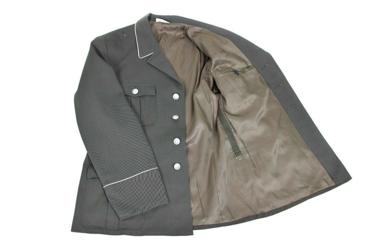 Originale Giacca tedesca tedesca NVA Office Officier uniforme formale grigio militare nuovo