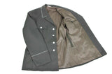 Originale Giacca tedesca tedesca NVA Office Officier uniforme formale grigio militare nuovo