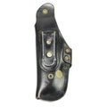 Original deutsches Polizei Pistolenholster schwarzes Lederetui