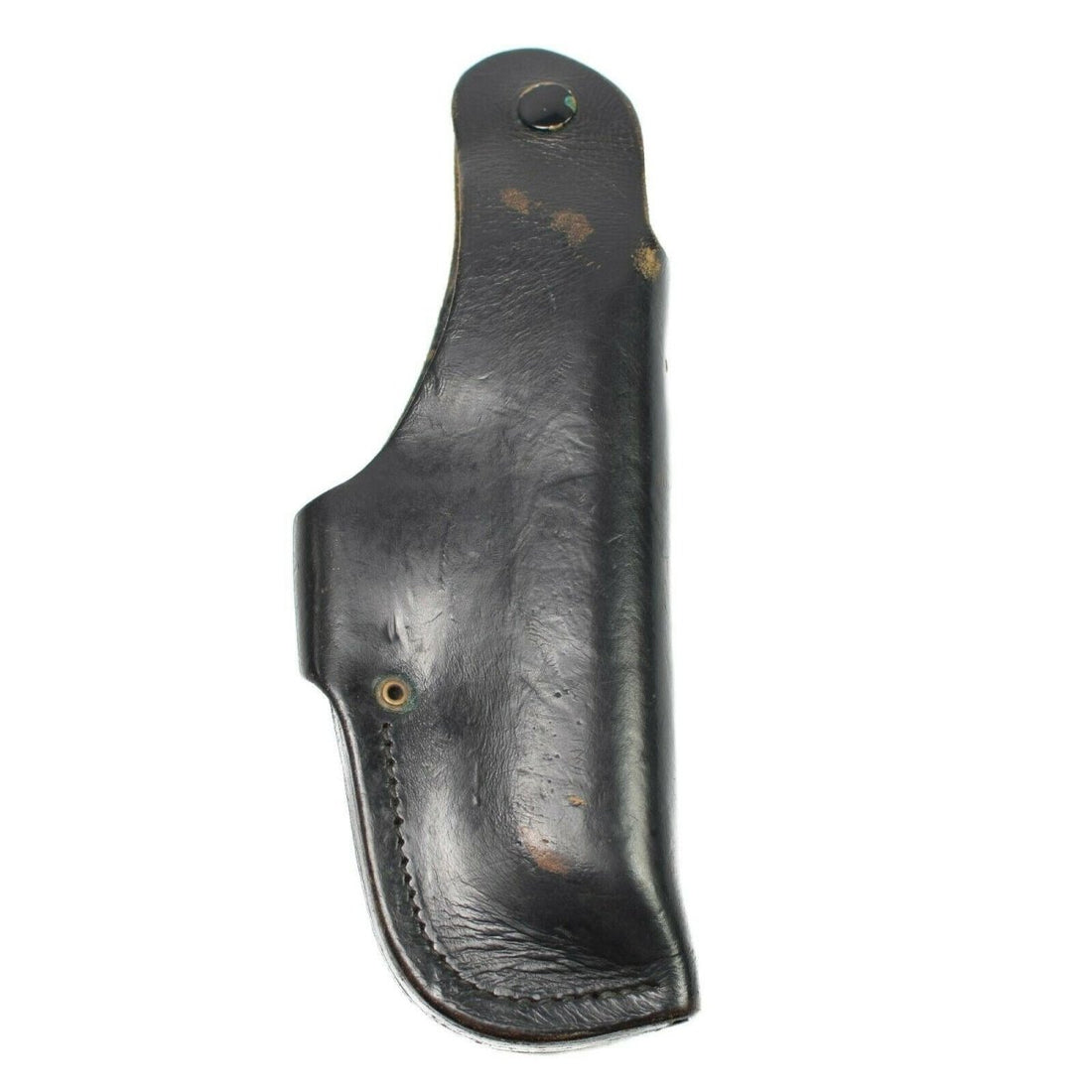 Original deutsches Polizei Pistolenholster schwarzes Lederetui
