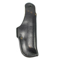 Original deutsches Polizei Pistolenholster schwarzes Lederetui