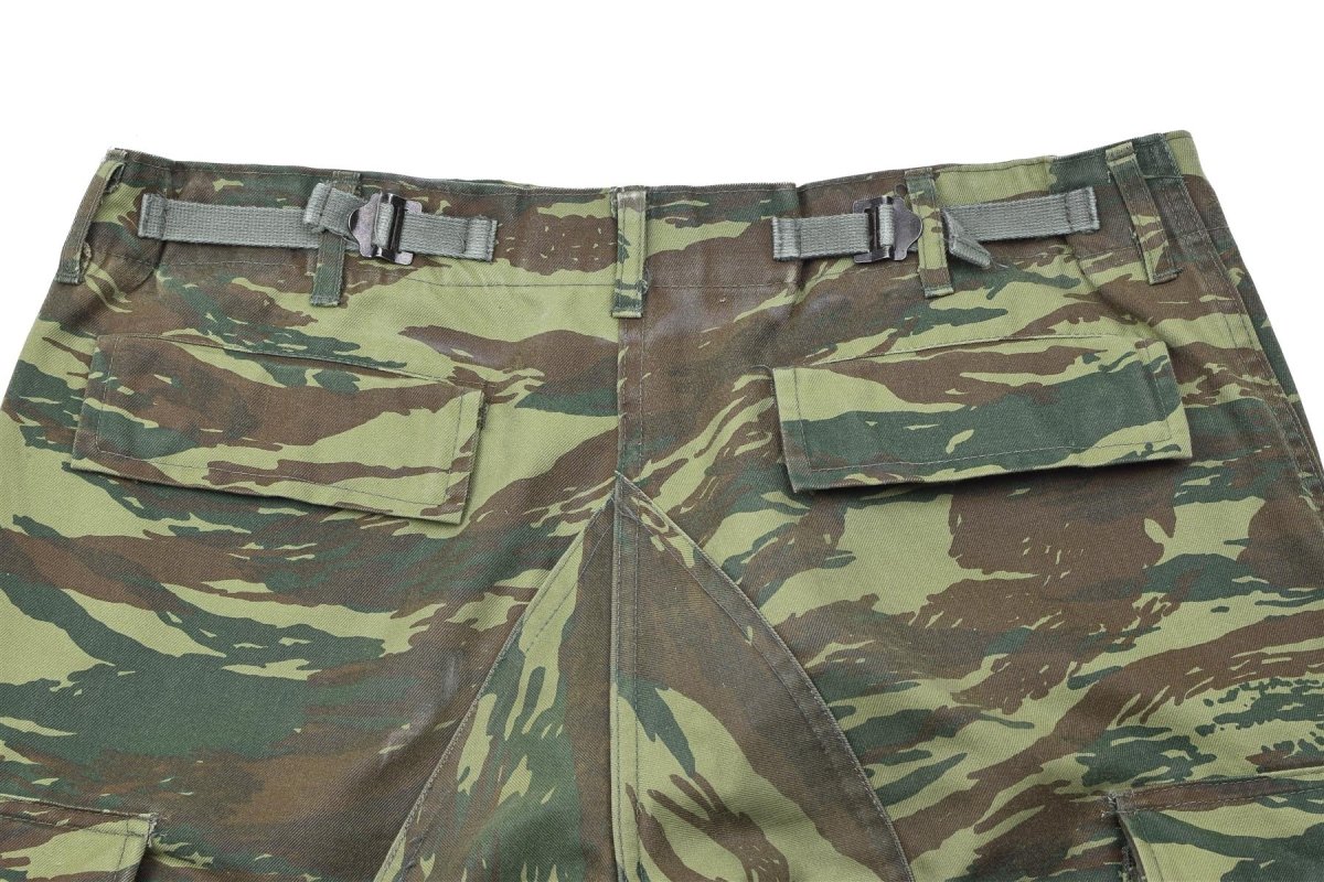 Pants BDU dell'esercito greco originale Pants Lucertola mimetica dei pantaloni militari in Grecia