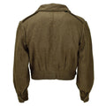Veste originale de l'armée grecque Eisenhower Ike en laine olive vintage militaire de campagne