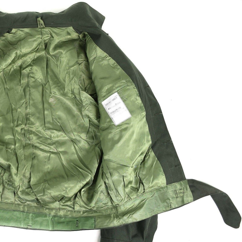 Original Greek army Field ike jacket gabardine wool blaze Greece military NEW - GoMilitar