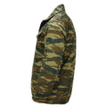 Original Greek Military M65 Field Jacket Removable Liner Army Issue Lizard Camo
