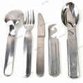 Set de cubiertos del ejército húngaro original 4 piezas Hungría de la cuchara de cubiertas militares Hungría