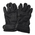 Originele Hongaarse Leger Leren Handschoenen Gevoerd Militair Winter Outdoor Zwart
