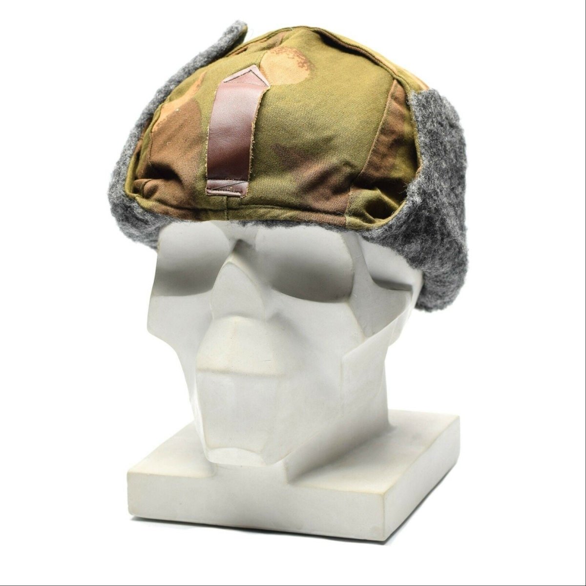 Gorro de invierno original del ejército húngaro, gorro militar ushanka paracaidista, paracaídas