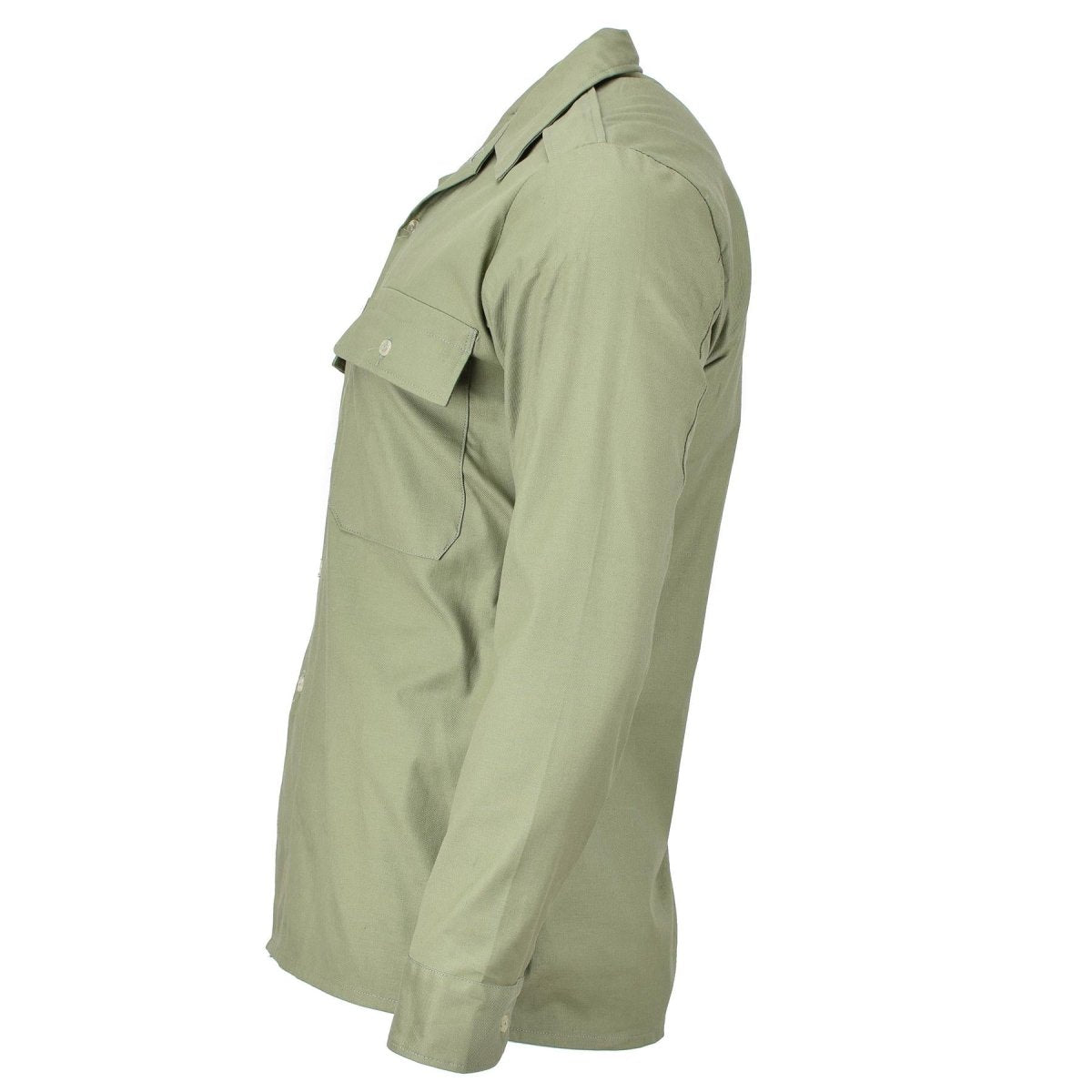 Origineel Hongarije militair gevechtsshirt olijfgroen lange mouw met zakkenveld NIEUW\