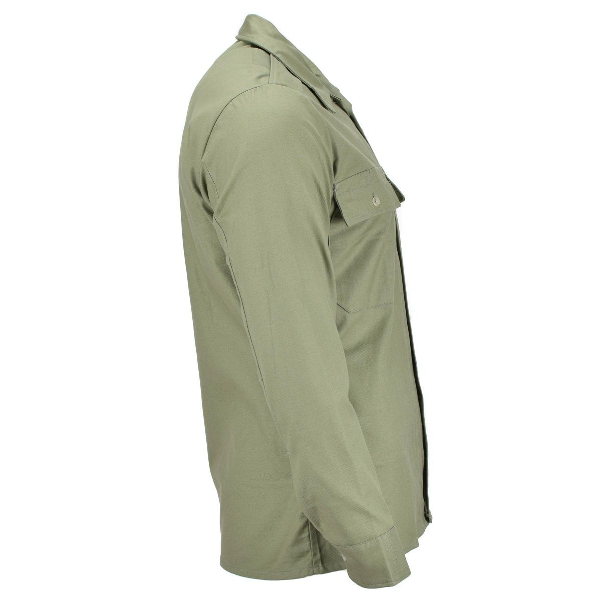 Origineel Hongarije militair gevechtsshirt olijfgroen lange mouw met zakkenveld NIEUW\