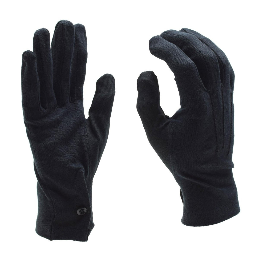 Original Italian Army Carabinieri Thermal Dress Gloves Military Issue Black