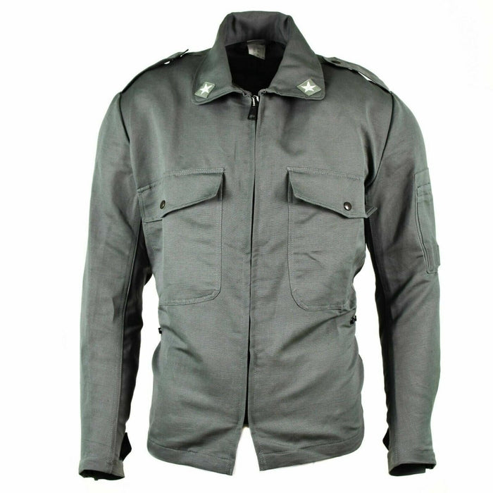 Origineel Italiaans legergrijs jasje Air Force militair BDU overschot shirt - GoMilitar