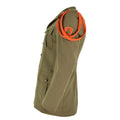 Originele Italiaanse legerjack bruine parade uniform jurk wol militair probleem