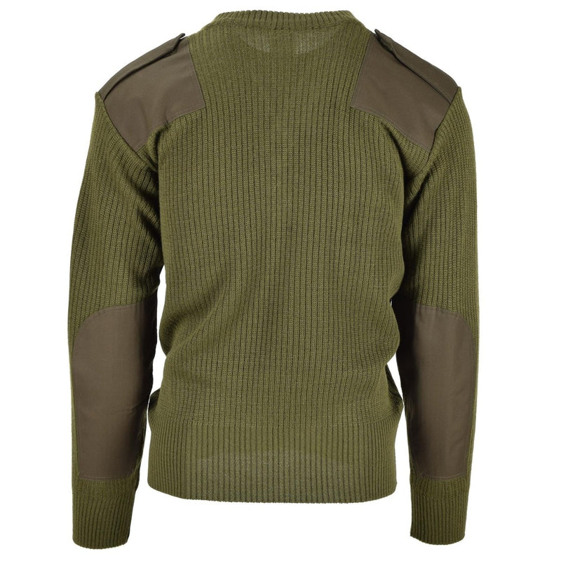 Military v neck sweater Original italian army pullover Commando