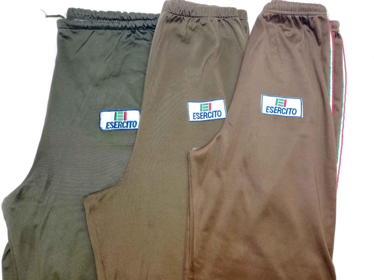 Truppe dell'esercito italiano originali Field Training Pantaloni in eccesso militare Nuovo
