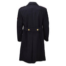 Original Italian Military Carabinieri Dress Coat Wool Double Breasted Black - GoMilitar