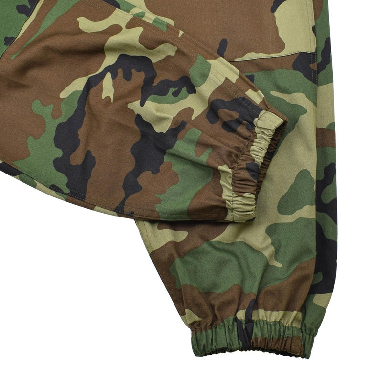 Pantalones de carga militar italiano originales Combate de bosque de camuflaje de camuflaje Noche Nuevo