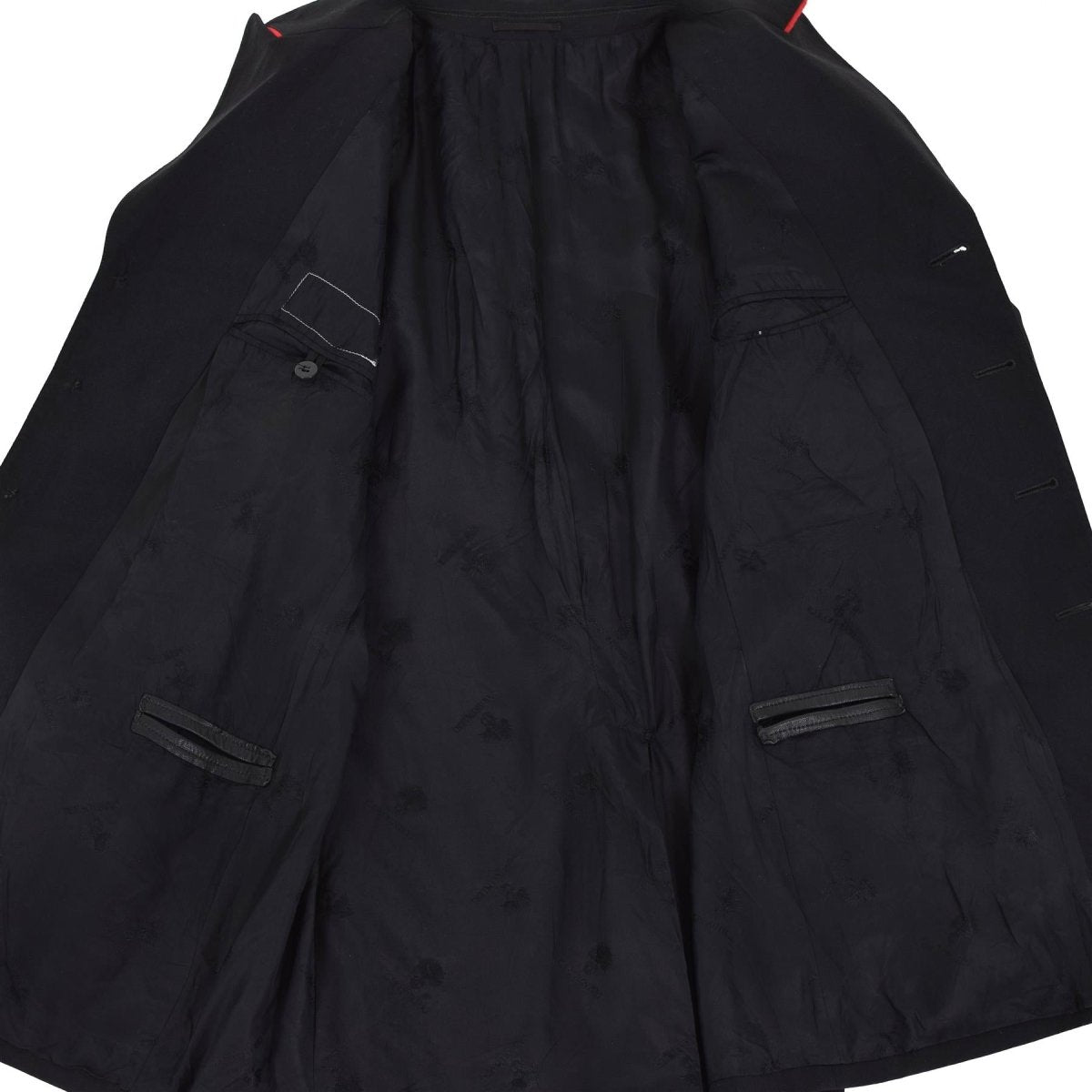 Originale ufficiale ufficiale della giacca di polizia militare italiana uniforme nera formale
