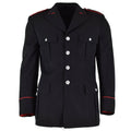 Originale ufficiale ufficiale della giacca di polizia militare italiana uniforme nera formale