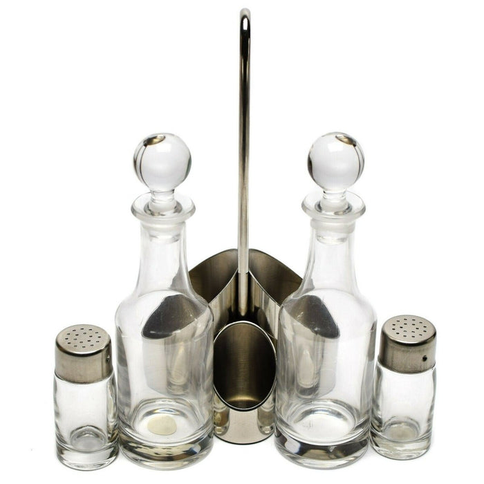 Ensemble d'assaisonnement militaire italien original support 2 shakers 2 bouteilles vaisselle - GoMilitar
