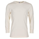 Original Italian Military Slim Fit T-Shirt Breathable Long Sleeve White - GoMilitar