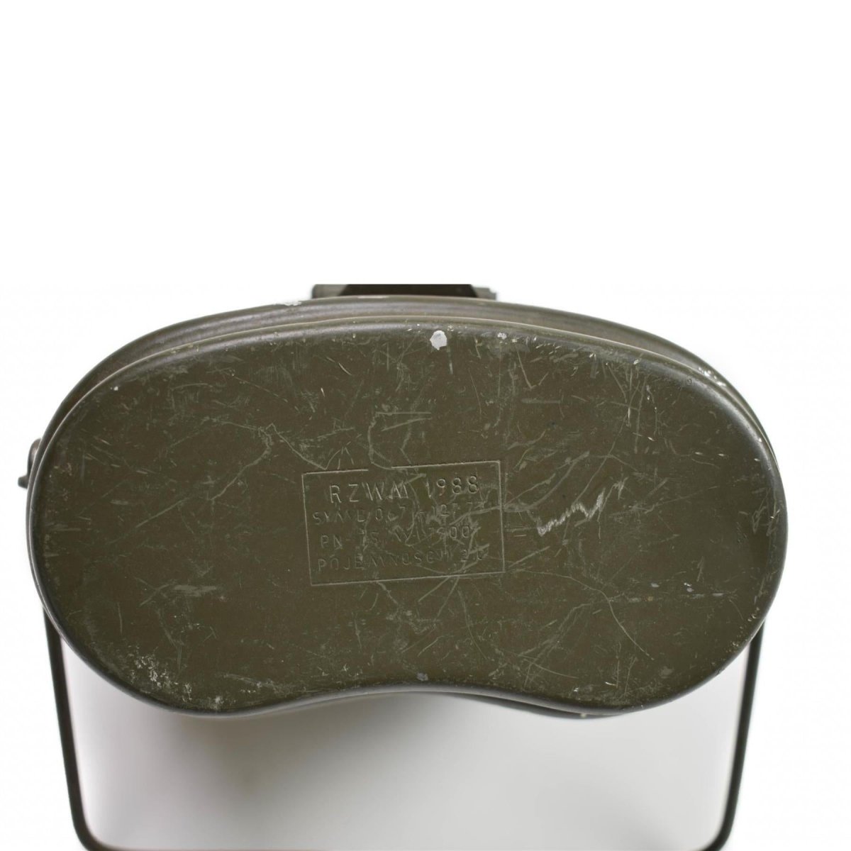 Genuine Hungarian Army mess kit. Aluminium military bowler pot 2pcs set main image 0