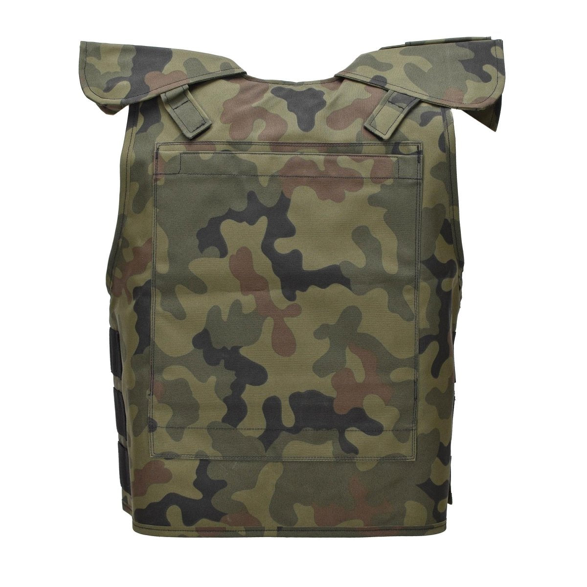 Gilet de combat militaire polonais original, pare-balles, balistique, pétales polonais, camouflage