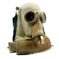 Original polaco militar era soviética SR 1 máscara de gas artículo de coleccionista vintage gris