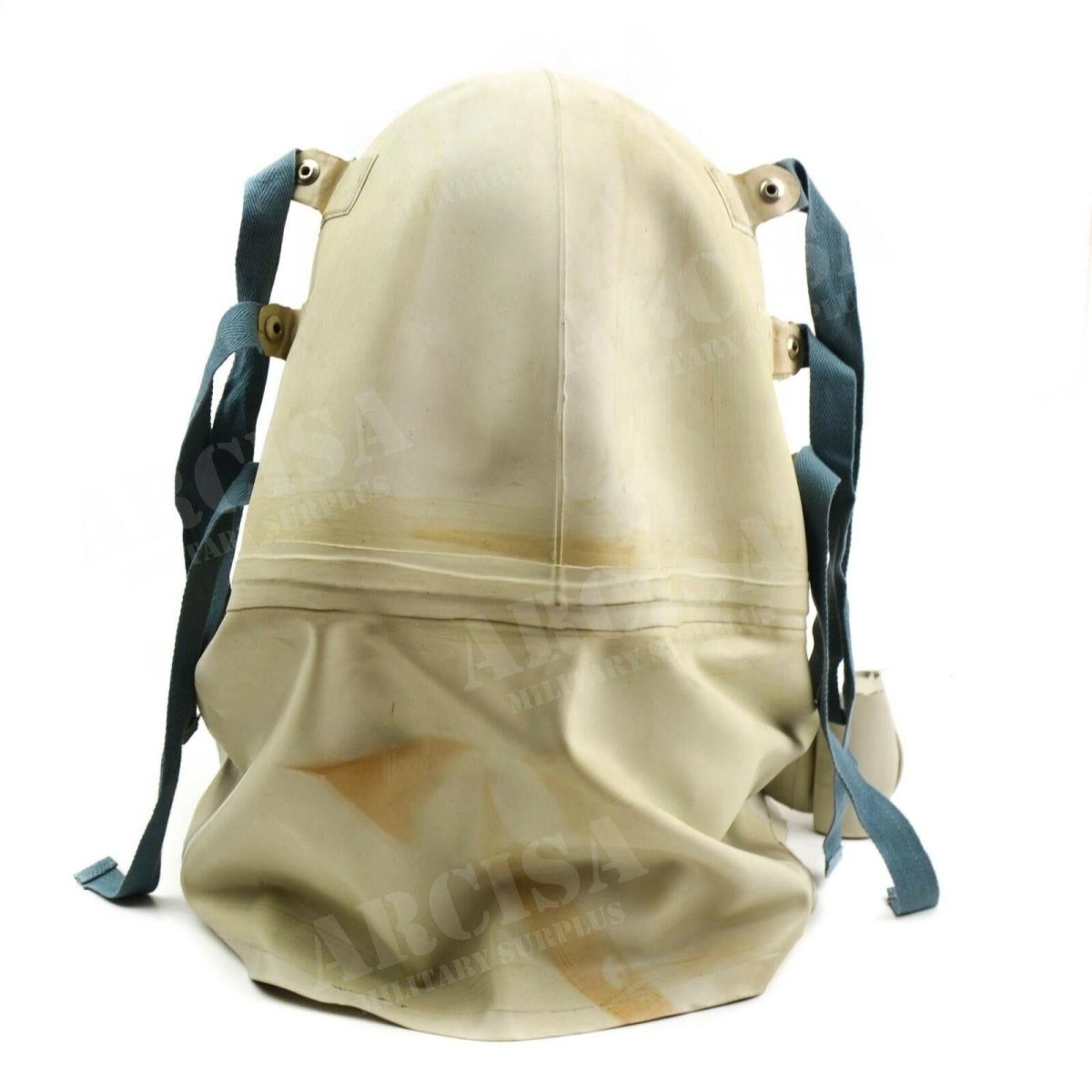 Original polaco militar era soviética SR 1 máscara de gas artículo de coleccionista vintage gris
