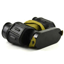 Original Romanian army IOR 7x40 binoculars with rubberized coating and military green strap for durable outdoor use