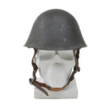 Original Romanian Military tactical steel helmet M73 paratrooper chinstrap Olive