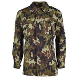 Veste de terrain originale des troupes roumaines M93 Camo Leaf BDU Parka militaire