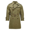 Trench Militaire Espagnol Original Gabardine Formel Field Beige