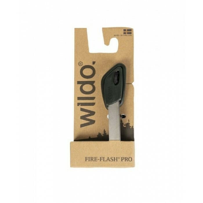 WILDO FIRE-FLASH PRO LARGE &ndash; Accendino Fuoco Da Sopravvivenza Per Campeggio E Bushcraft