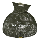 Bolsa de agua original del ejército sueco de 25 litros con depósito plegable con válvula, color oliva