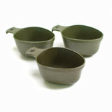 Original schwedische Armee Tasse Kunststoff Becher Trangia Kuksa Schweden Militär Ausgabe LOT