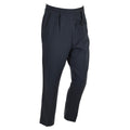 Pantalon militaire suédois d'origine avec poches fendues et plis sur le devant, bleu
