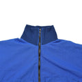 Giacca sportiva militare svedese originale retrò blu sportiva per binari sportivi