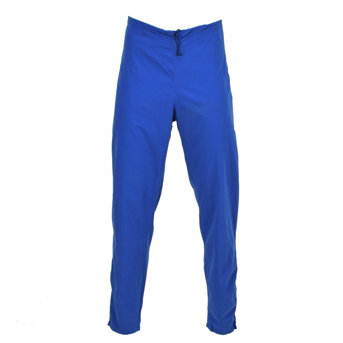 Original Swedish Military sweatpants trousers adjustable waist work wear Blue