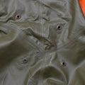 Original Swiss army rain jacket olive civil protection waterproof long coat NEW