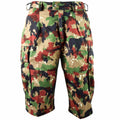 Oryginalne szwajcarskie szorty armii M83 Field Alpenflage Taz 83 Camo Cargo Shorts