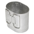 Oryginalne szwajcarskie wojska armii vintage aluminium motyla Mess Mess Mess Military Cup