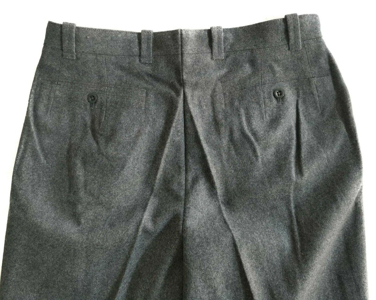 Pantalones de lana del ejército suizo original pantalones de campo de excedentes militares Suiza