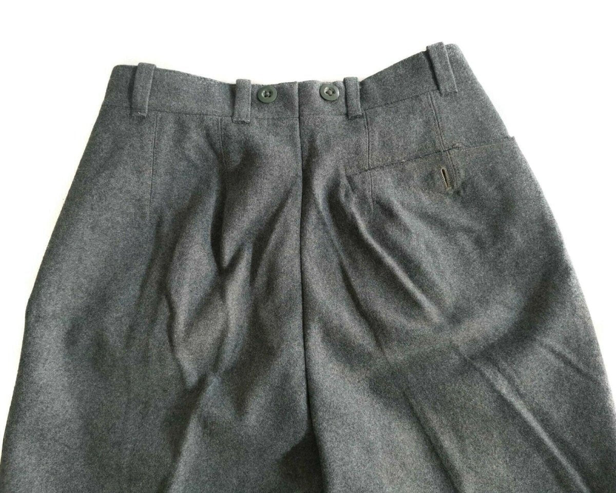 Pantalones de lana del ejército suizo original pantalones de campo de excedentes militares Suiza