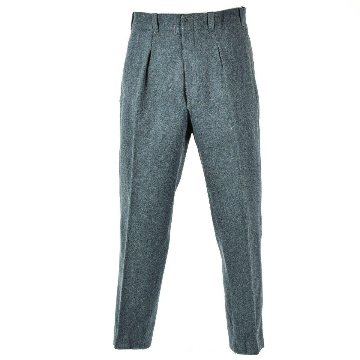 Pantalones de lana del ejército suizo original pantalones de campo de excedentes militares Suiza