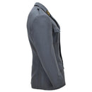 Veste formelle militaire suisse originale, 4 poches, épaulettes, gris