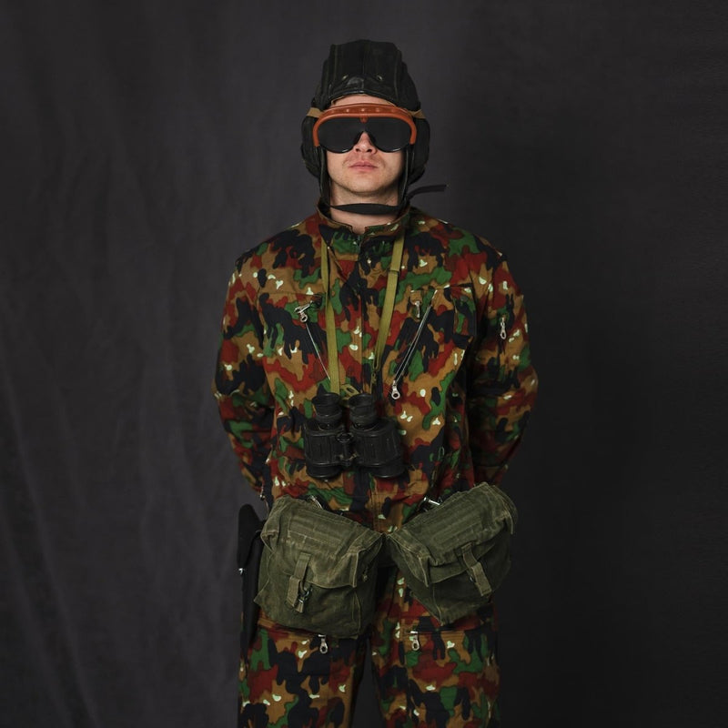 Original Swiss Switzerland army Alpen coverall suit tanker military issue NEW