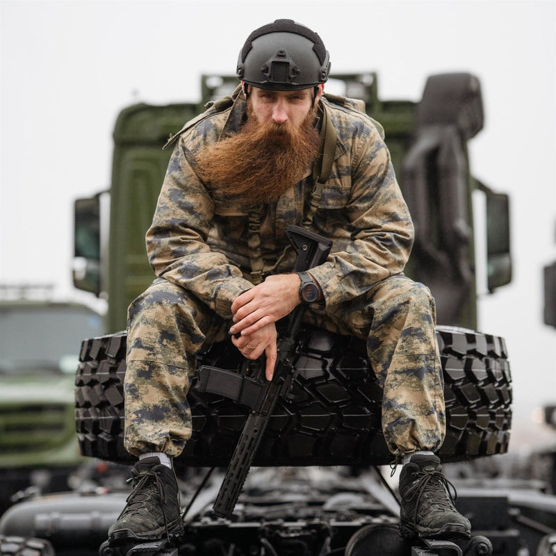 Chemise de combat Militaire Cam Désert - TOE Pro Chemise de combat Militaire Cam Désert - TOE Pro