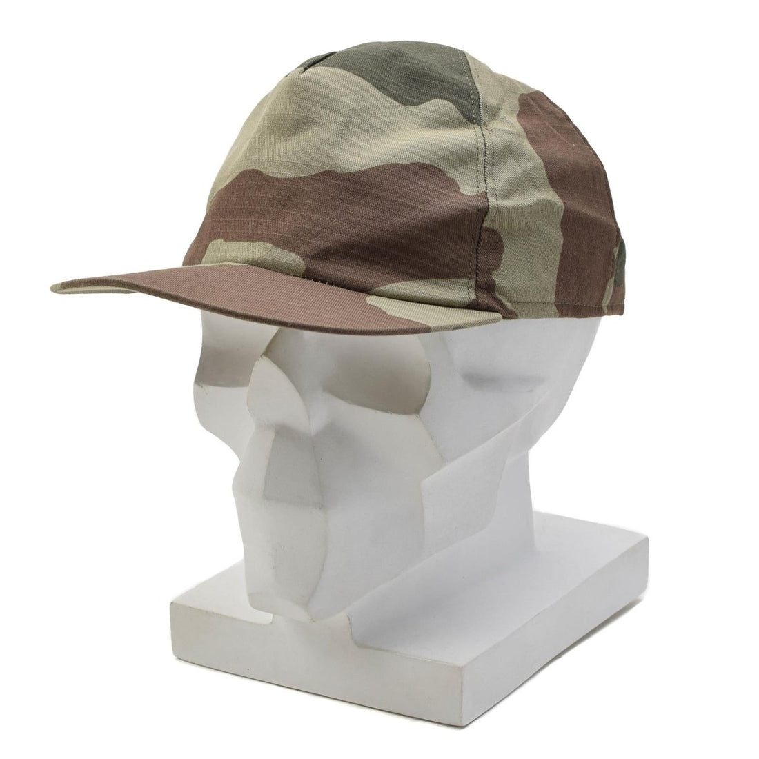 Original Turkish Military Field Cap Durable Ripstop Material Woodland Camo